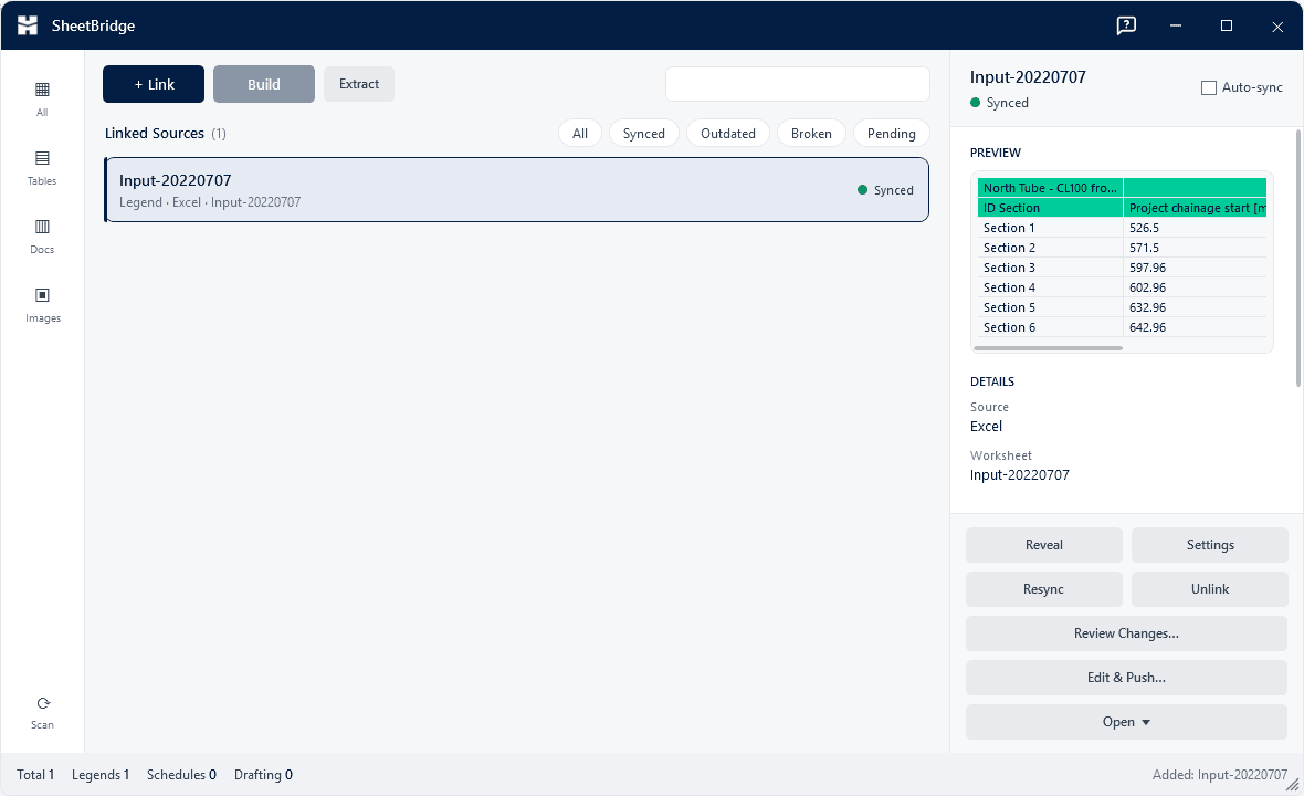 SheetBridge — Bring Excel, CSV, Word & PDF onto Revit views.